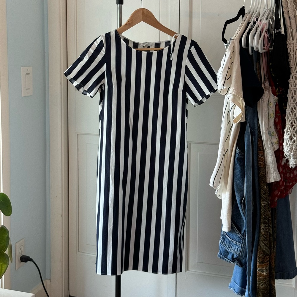 BNWT Cos striped shift dress
